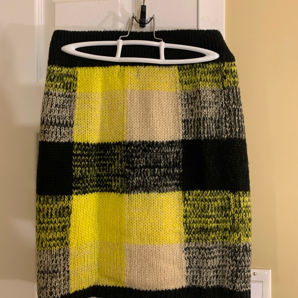 Topshop Knitted Pencil Skirt